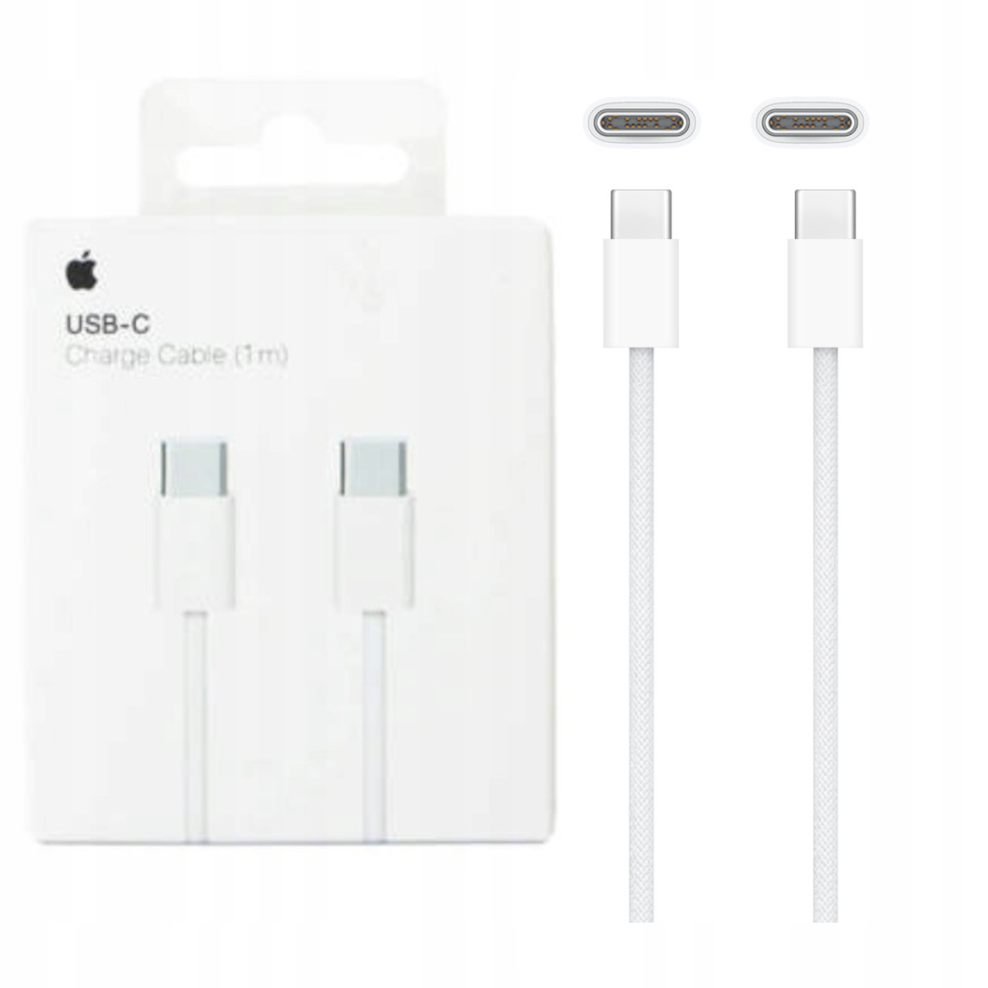 USB Type C - USB Type C Apple kábel 1 m biely
